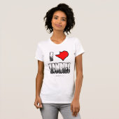 Ik hou van Zombies Dames Basic T-shirt (Voorkant volledig)