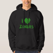 Ik hou van Zombies Hoodie (Voorkant)