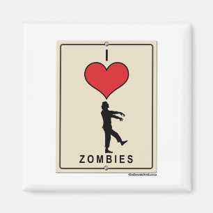 Ik hou van Zombies Magneet