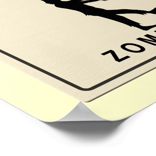 Ik hou van Zombies Poster (Hoek)