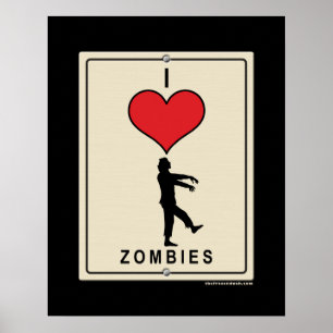 Ik hou van Zombies Poster