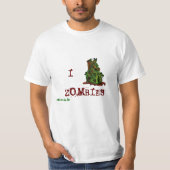 Ik hou van Zombies T-shirt (Voorkant)