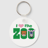 Ik hou van ZOO Sleutelhanger (Voorkant)