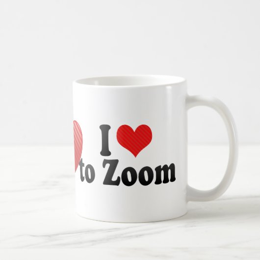 Ik hou van Zoom Koffiemok (Rechts)