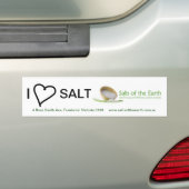 Ik hou van zout Frankston Bumpersticker (Op auto)