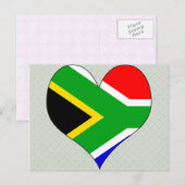 Ik hou van Zuid-Afrika Briefkaart (Voorkant / Achterkant)