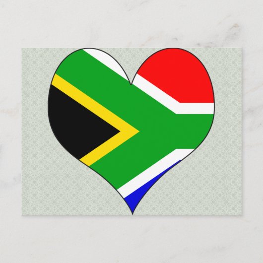 Ik hou van Zuid-Afrika Briefkaart (Voorkant)