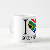 Ik hou van Zuid-Afrika Koffiemok (Voorkant links)