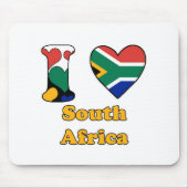Ik hou van Zuid-Afrika Muismat (Voorkant)