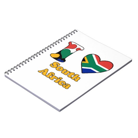 Ik hou van Zuid-Afrika Notitieboek (Linkerzijde)