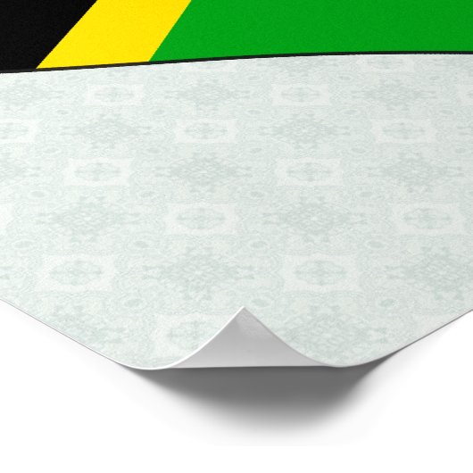 Ik hou van Zuid-Afrika Poster (Hoek)