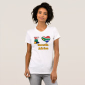 Ik hou van Zuid-Afrika T-shirt (Voorkant volledig)