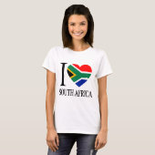 Ik hou van Zuid-Afrika T-shirt (Voorkant volledig)