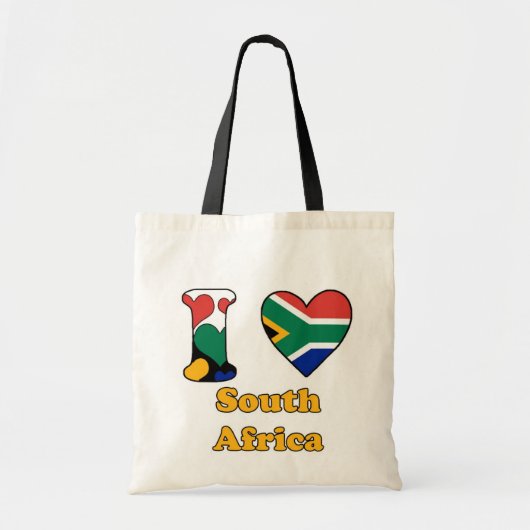 Ik hou van Zuid-Afrika Tote Bag (Voorkant)