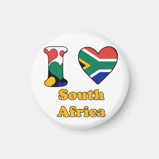 Ik hou van Zuid-Afrikaanse magneet
