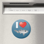 Ik hou van zuster Sharks Magneet (Insitu (Vaatwasser))