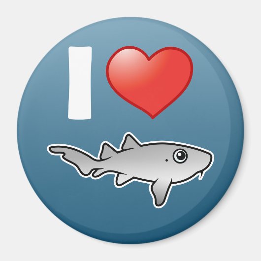 Ik hou van zuster Sharks Magneet (Voorkant)