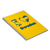 Ik hou van Zweden Notitieboek (Rechterzijde)