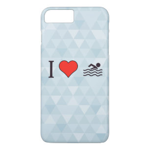 Ik hou van zwemmen Case-Mate iPhone case