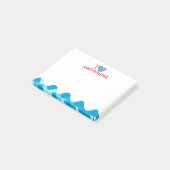 Ik hou van zwemmen post-it® notes (Schuin)