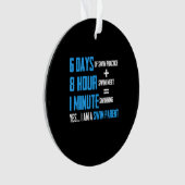 Ik hou van zwemmen - Swim Parent Design Ornament (voorkant)