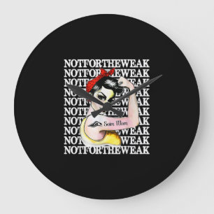 Ik hou van zwemmen - Zwemmam niet zwak design Grote Klok