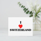 Ik hou van Zwitserland Briefkaart (Staand voorkant)