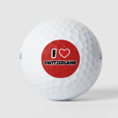 Ik hou van Zwitserland Golfballen (Voorkant)
