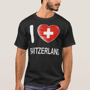 Ik hou van Zwitserland Mijn thuis Mijn land 2 T-shirt