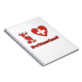 Ik hou van Zwitserland Notitieboek (Rechterzijde)