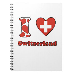 Ik hou van Zwitserland Notitieboek