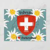 Ik hou van Zwitserland Postkarte Briefkaart (Voorkant)