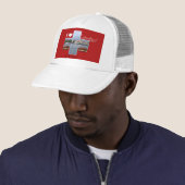 Ik hou van Zwitserland Trucker Pet (In situ)
