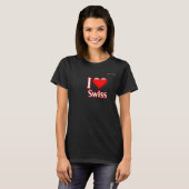 Ik hou van Zwitsers T-shirt (Voorkant volledig)