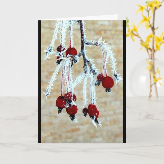 Ik hou veel van je Berry! Kaart (Gele Bloem)