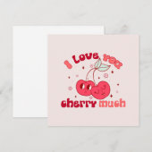 Ik hou veel van je Cherry (Voorkant / Achterkant)