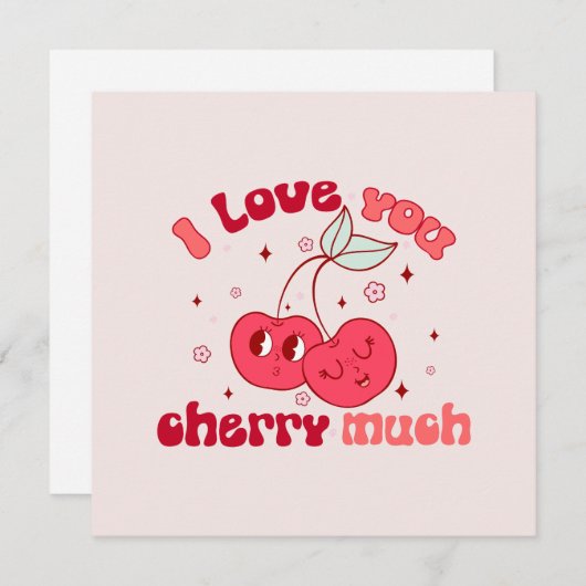 Ik hou veel van je Cherry (Voorkant / Achterkant)