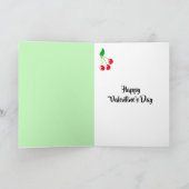 Ik hou veel van je CHERRY, gepersonaliseerd, kerse Kaart (Binnen)