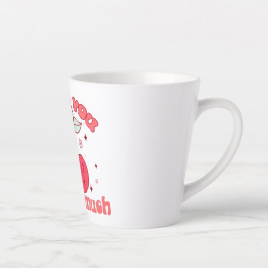 Ik hou veel van je Cherry Latte Mok (Rechts)