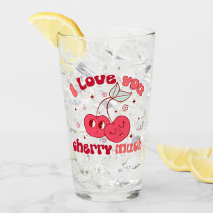 Ik hou veel van je, Cherry   Schattige & Punny Che Glas