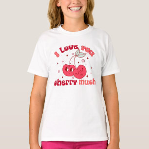 Ik hou veel van je Cherry T-shirt