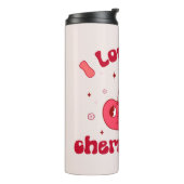 Ik hou veel van je Cherry Thermosbeker (Gedraaid links)