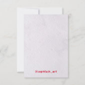 Ik hou veel van je! Jubileum/Valentijnse Kaart (Achterkant)