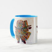 "Ik hou veel van je!" Mok voor dranken (Voorkant links)