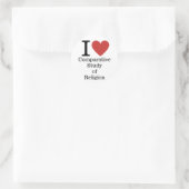Ik hou ❤️ vergelijkende studie van religie STICKER (Tas)