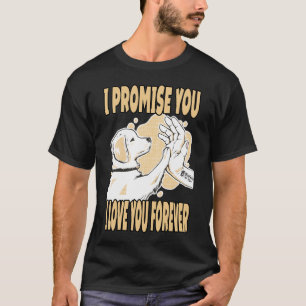 Ik hou voor altijd van je Mannen zwart T-shirt