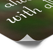 Ik hou voor altijd van je Poster (Hoek)