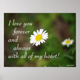 Ik hou voor altijd van je Poster