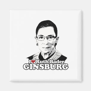 Ik hou voor altijd van Ruth Bader Ginsburg Magneet