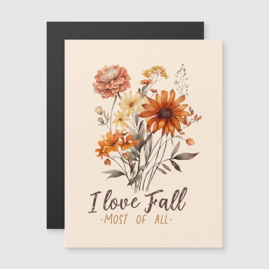 Ik hou vooral van Herfst (Voorkant / Achterkant)